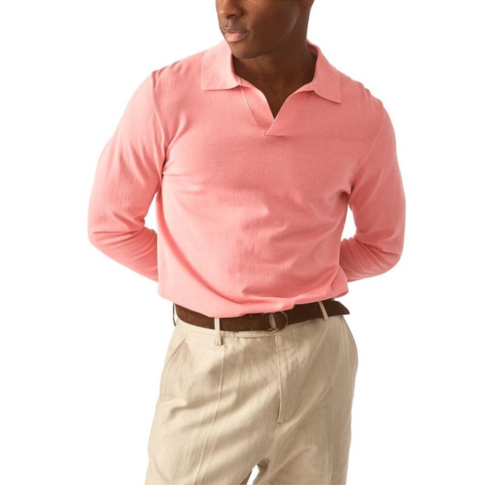 J.Mclaughlin Mens  Amalfi Polo Sweater